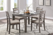 Lovell Gray 5 - Piece Dining Set - Gate FurnitureDining Room Set