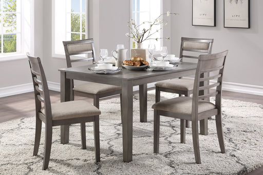 Lovell Gray 5 - Piece Dining Set - Gate FurnitureDining Room Set