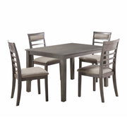 Lovell Gray 5 - Piece Dining Set - Gate FurnitureDining Room Set