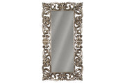 Lucia Antique Silver Finish Floor Mirror - Gate FurnitureOther Products