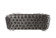 Lupino Gray Velvet Sofa & Loveseat - Gate FurnitureLiving Room Set