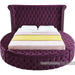 Luxus Velvet King Bed Purple - LuxusPurple-K