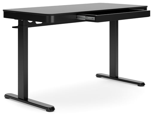 Lynxtyn Adjustable Height Home Office Desk - H400-129 - Gate Furniture
