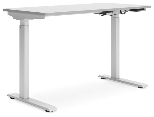 Lynxtyn Adjustable Height Home Office Desk - H400-219 - Gate Furniture