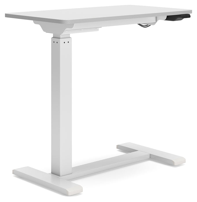 Lynxtyn Adjustable Height Home Office Side Desk - H400-212 - Gate Furniture