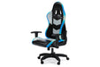 Lynxtyn Black/Gray Home Office Desk Chair - H400-09A - Gate Furniture