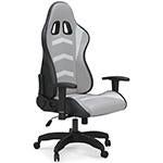 Lynxtyn White/Gray Home Office Desk Chair - Gate FurnitureGaming Chair