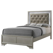 Lyssa Champagne Full Panel Bed - Gate FurnitureFull Bed