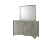 Lyssa Champagne LED Panel Bedroom Set - Gate FurnitureBedroom Set