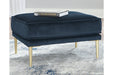 Macleary Navy Ottoman - 8900814 - Gate Furniture
