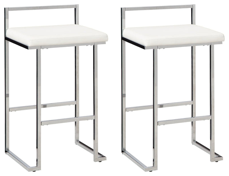 Madanere Bar Height Bar Stool (Set of 2) - Gate FurnitureBarstool