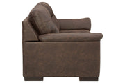 Maderla Walnut Loveseat - Gate FurnitureLoveseat