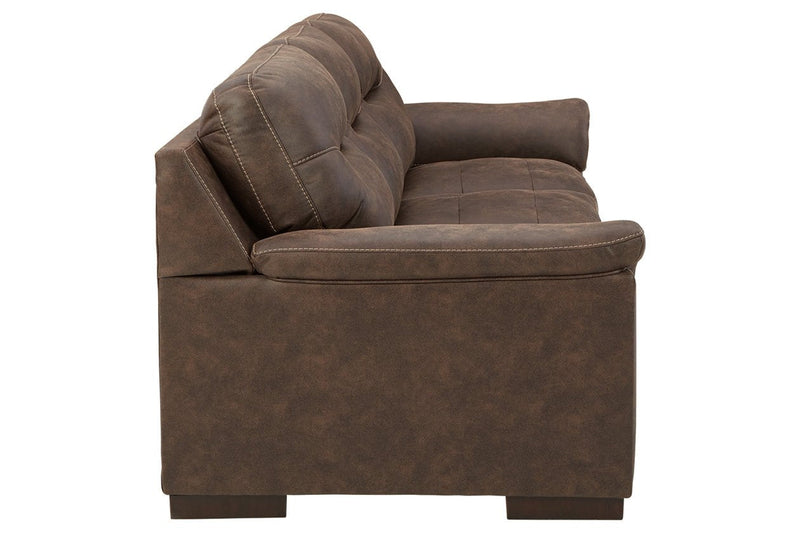 Maderla Walnut Sofa - Gate FurnitureSofa