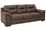 Maderla Walnut Sofa - Gate FurnitureSofa
