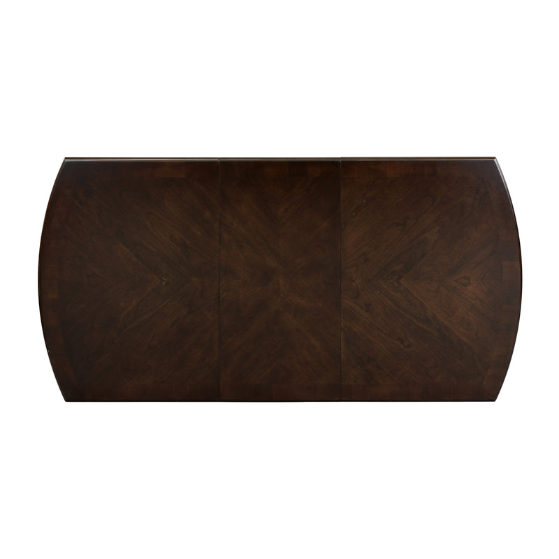 Maeve Dark Cherry Extendable Dining Set - Gate FurnitureDining Room Set