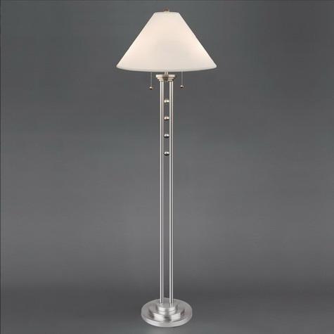 Magnum Chrome 62" Floor Lamp - 6231-F - Gate Furniture
