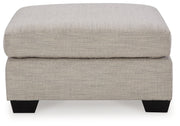Mahoney Oversized Accent Ottoman - Gate FurnitureOttoman
