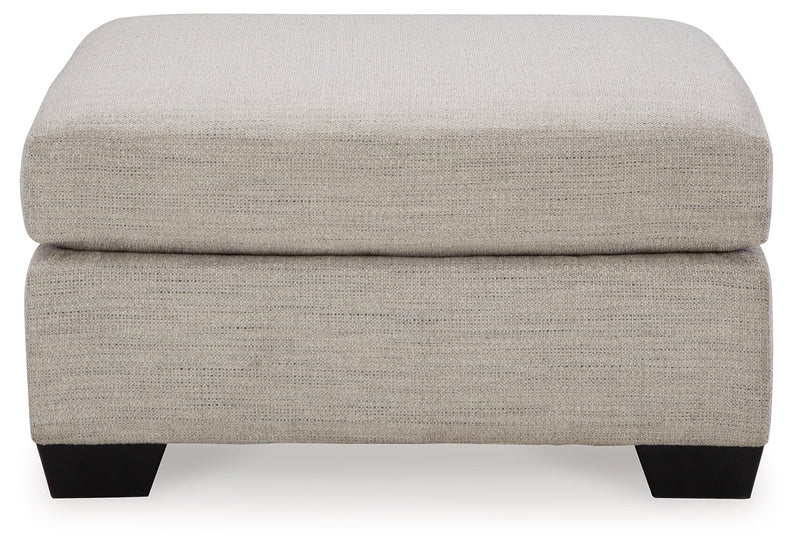 Mahoney Oversized Accent Ottoman - Gate FurnitureOttoman
