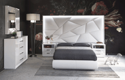 Majesty Bedroom W/Light And Carmen Cases Set - Gate FurnitureBedroom Set