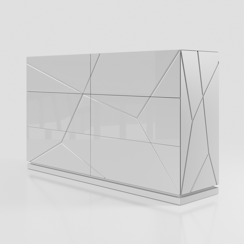 Majesty Bedroom W/Light And Kiu Cases Set - Gate FurnitureBedroom Set