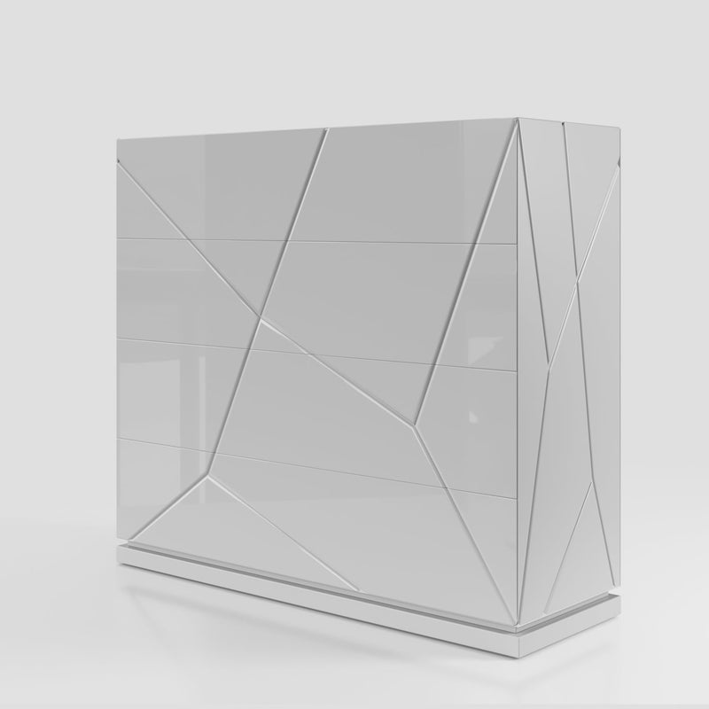 Majesty Bedroom W/Light And Kiu Cases Set - Gate FurnitureBedroom Set