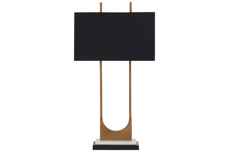 Malana Brass Finish Table Lamp - Gate FurnitureTable Lamp