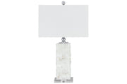 Malise White Table Lamp - Gate FurnitureTable Lamp