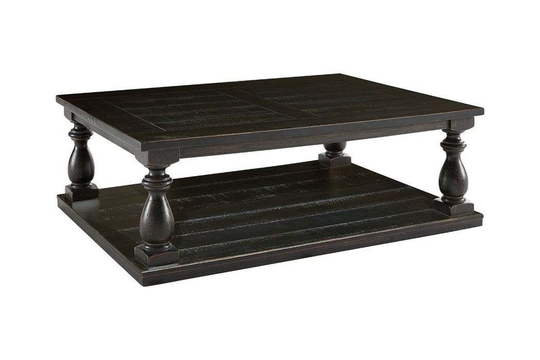 Mallacar Black Coffee Table - T880-1 - Gate Furniture