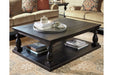 Mallacar Black Coffee Table - T880-1 - Gate Furniture