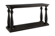 Mallacar Black Sofa/Console Table - T880-4 - Gate Furniture