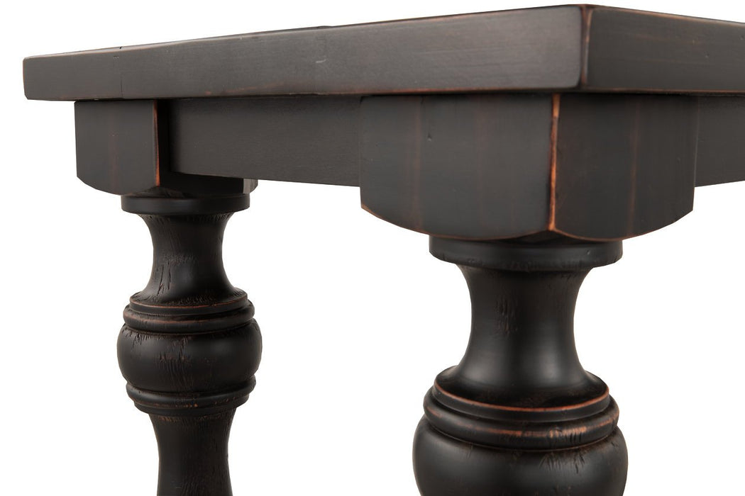 Mallacar Black Sofa/Console Table - T880-4 - Gate Furniture