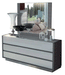 Mangano Dresser/Chest/Mirror Set - Gate Furniture