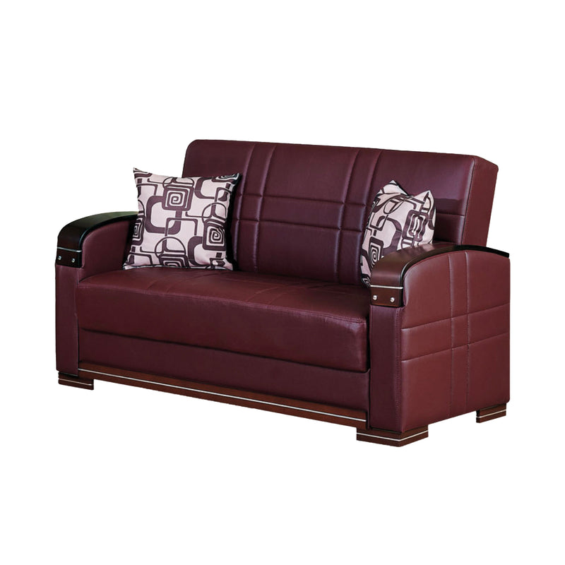 Manhattan Mahogany Sleeper Living Room Set - Gate FurnitureLiving Room Set