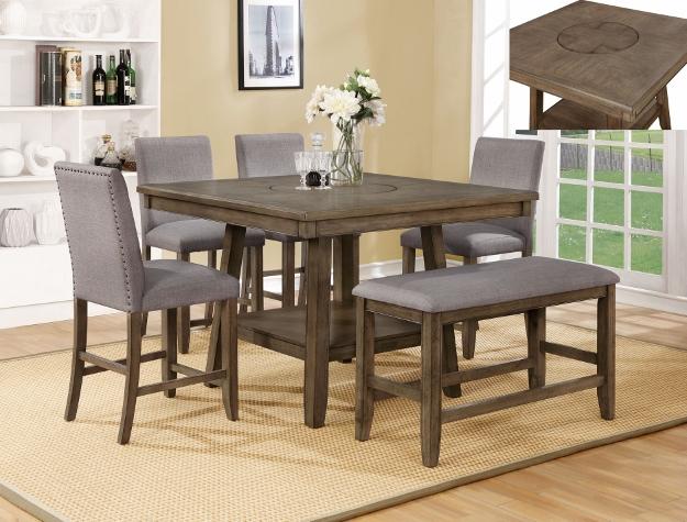 Manning Brown Counter Height Table - 2731T-4848 - Gate Furniture