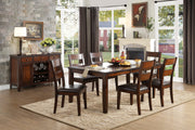 Mantello Cherry Extendable Dining Set - Gate FurnitureDining Room Set