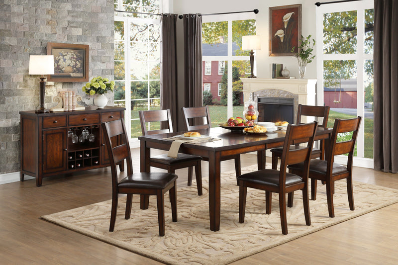 Mantello Cherry Extendable Dining Set - Gate FurnitureDining Room Set