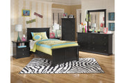 Maribel Black Chest of Drawers - Gate FurnitureChest