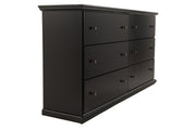 Maribel Black Dresser - Gate FurnitureDresser