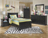 Maribel Black Youth Panel Bedroom Set - Gate Furniture