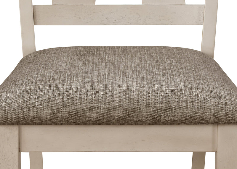 Maribelle Chalk/Gray Extendable Dining Set - Gate FurnitureDining Room Set