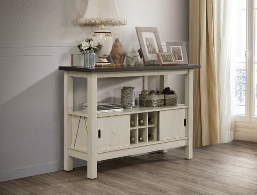 Maribelle Server Chalk Warm Grey - Gate Furniture