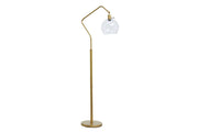 Marilee Antique Brass Finish Floor Lamp - Gate FurnitureFloor Lamps