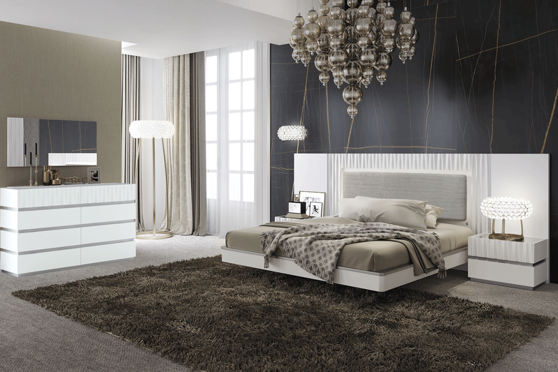 Marina White Bedroom Set - Gate Furniture