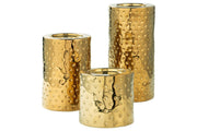 Marisa Gold Finish Candle Holder (Set of 2) - Gate FurnitureOther Products