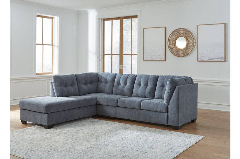 Marleton Denim 2 - Piece Sectional with Chaise - Gate FurnitureSectional