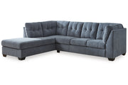 Marleton Denim 2 - Piece Sectional with Chaise - Gate FurnitureSectional