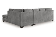 Marleton Gray 2 - Piece Sleeper Sectional with Chaise - Gate FurnitureSleeper Sectional