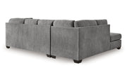 Marleton Gray 2 - Piece Sleeper Sectional with Chaise - Gate FurnitureSleeper Sectional