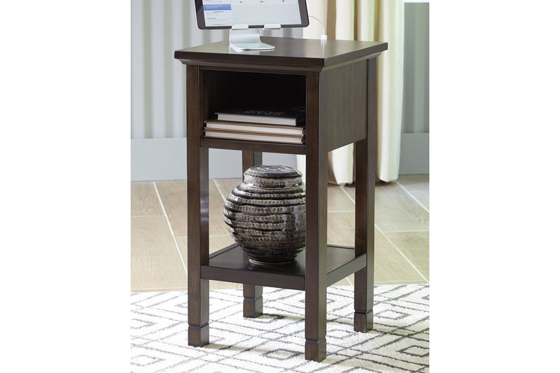Marnville Dark Brown Accent Table - Gate FurnitureTable