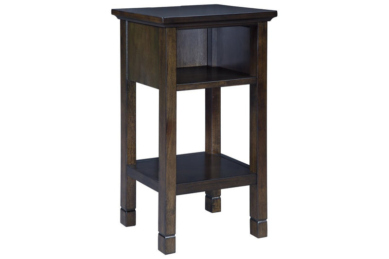 Marnville Dark Brown Accent Table - Gate FurnitureTable